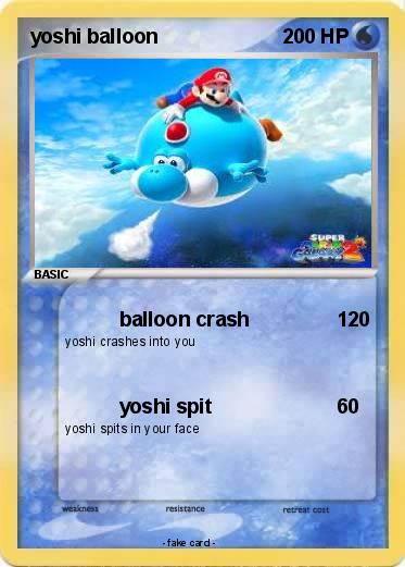 Pokemon yoshi balloon