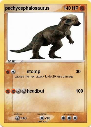 Pokemon pachycephalosaurus