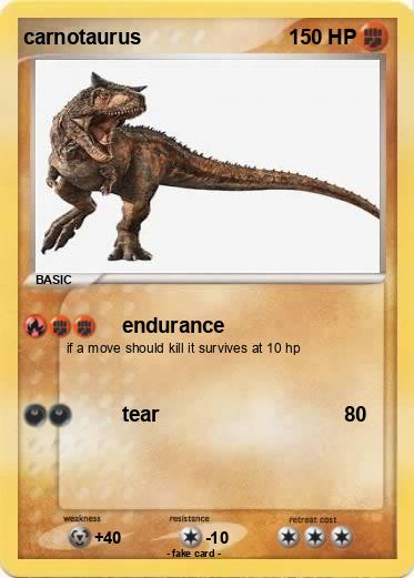 Pokemon carnotaurus
