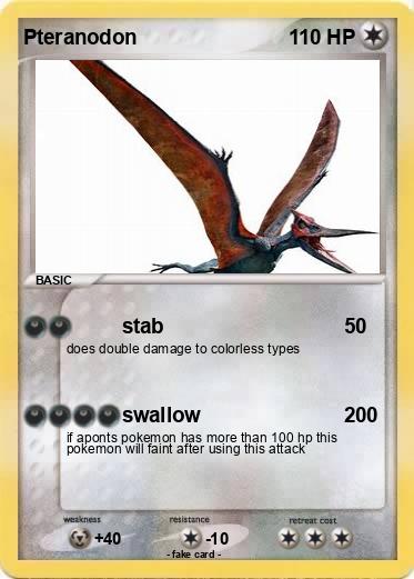 Pokemon Pteranodon