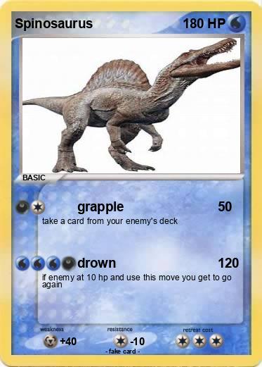 Pokemon Spinosaurus