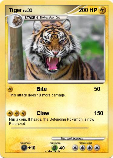 Pokemon Tiger