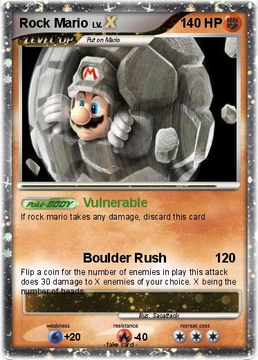 Pokemon Rock Mario