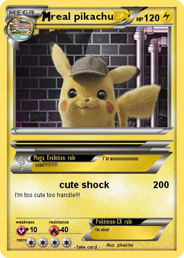 Pokemon real pikachu