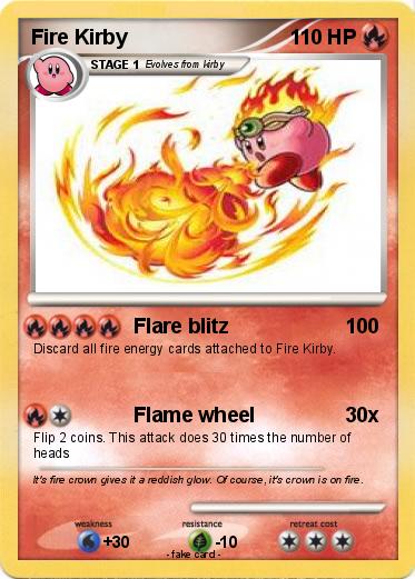 Pokemon Fire Kirby