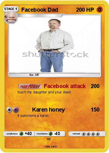 Pokemon Facebook Dad