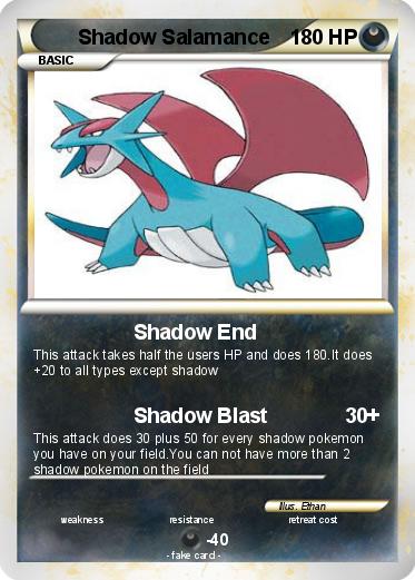Pokemon Shadow Salamance