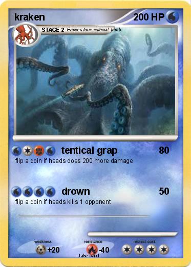 Pokemon kraken
