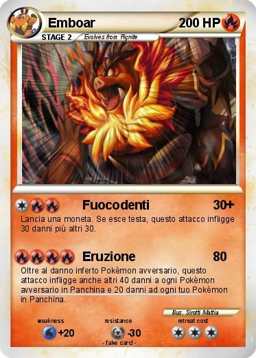 Pokemon Emboar Pokemon Emboar