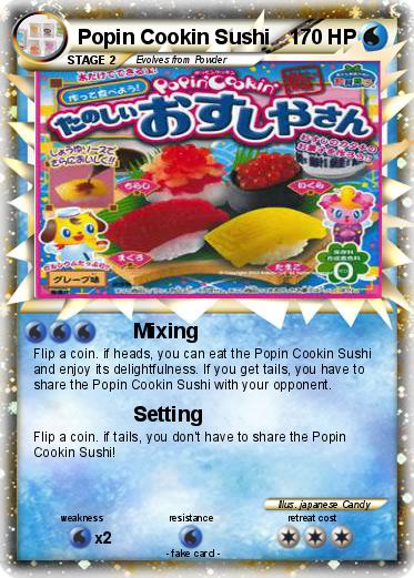 Pokemon Popin Cookin Sushi