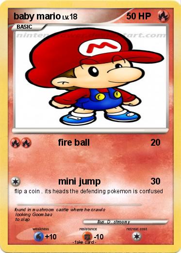 Pokemon baby mario