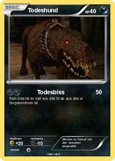 Pokemon Todeshund