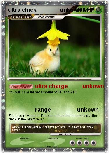 Pokemon ultra chick                unkown