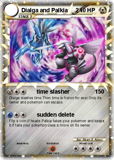 Pokemon Dialga and Palkia     2