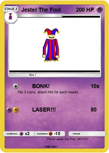 Pokemon Jester The Fool