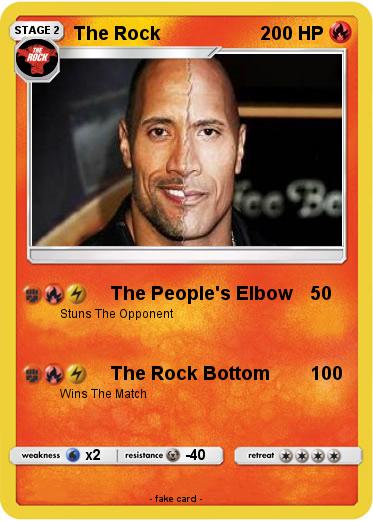 Pokemon The Rock