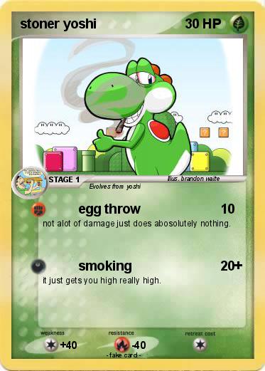 Pokemon stoner yoshi
