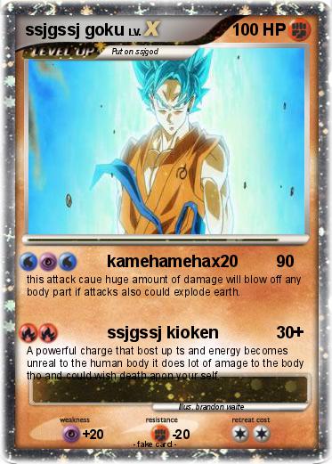 Pokemon ssjgssj goku