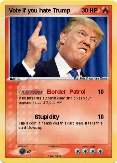Pokemon Vote if you hate Trump