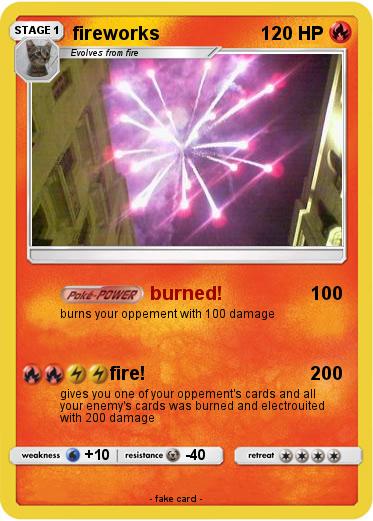 Pokemon fireworks