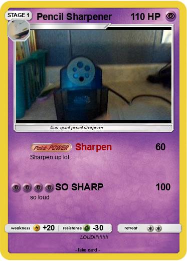 Pokemon Pencil Sharpener