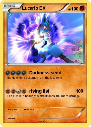 Pokemon Lucario EX
