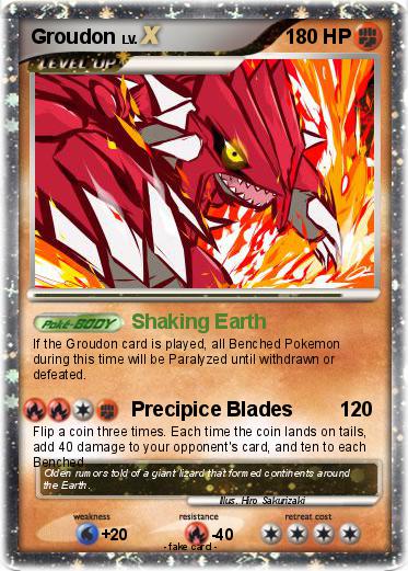 Pokemon Groudon
