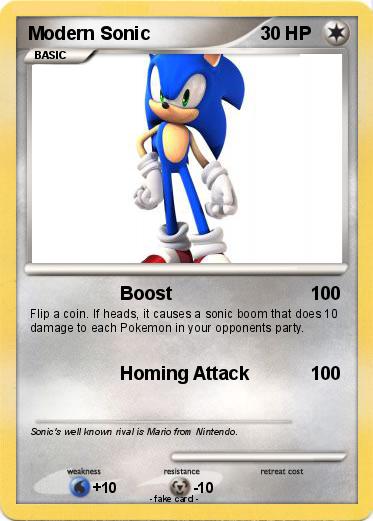 Pokemon Modern Sonic