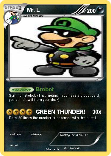 Pokemon Mr. L
