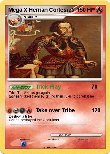 Pokemon Mega X Hernan Cortes