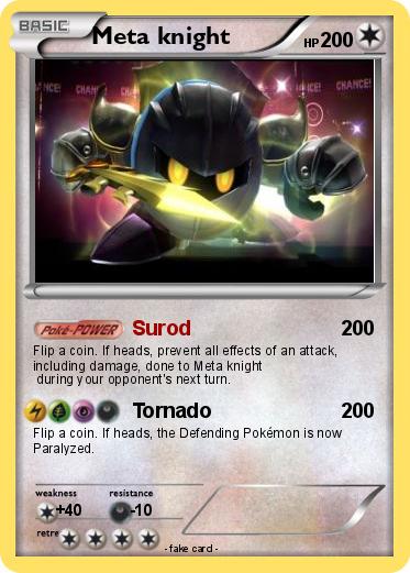 Pokemon Meta knight
