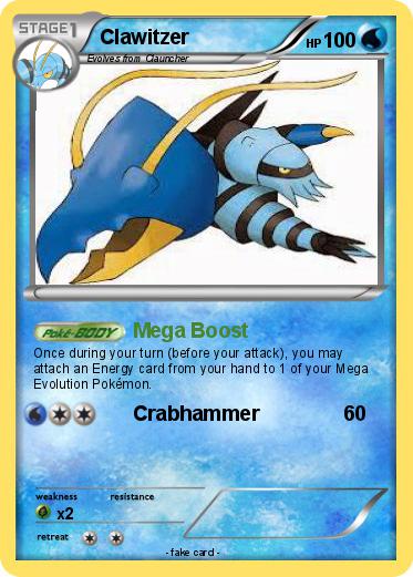 Pokemon Clawitzer
