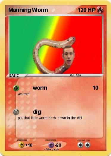 Pokemon Manning Worm