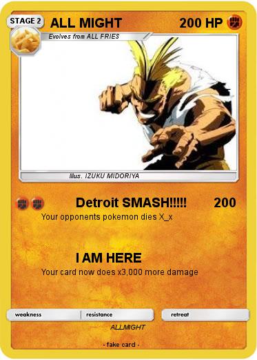 Pokemon ALL MIGHT