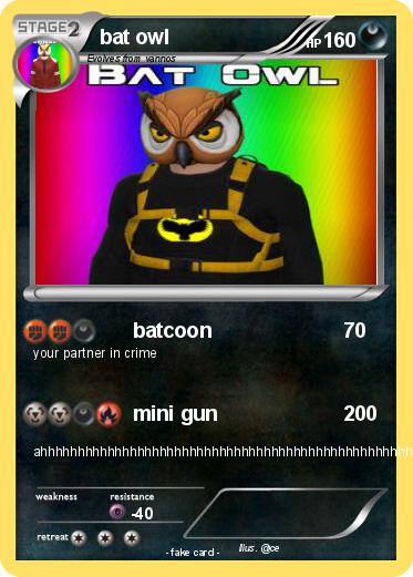 Pokemon bat owl