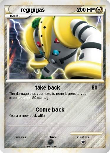 Pokemon regigigas