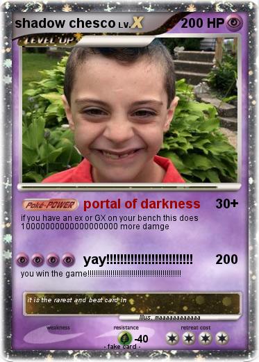 Pokemon shadow chesco