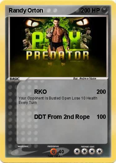 Pokemon Randy Orton