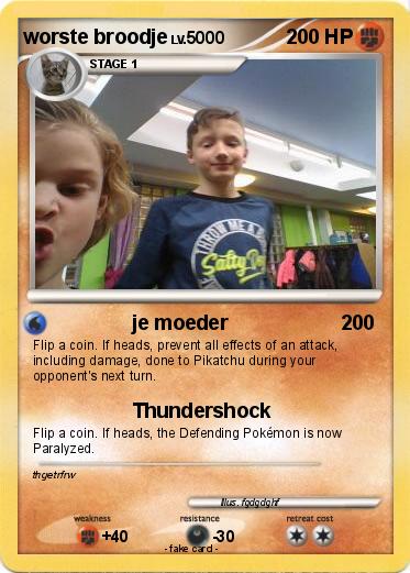 Pokemon worste broodje