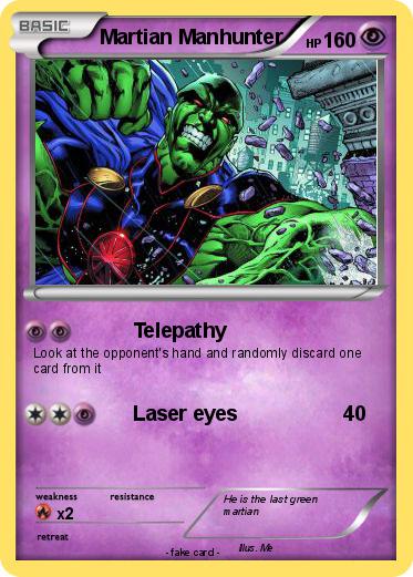 Pokemon Martian Manhunter