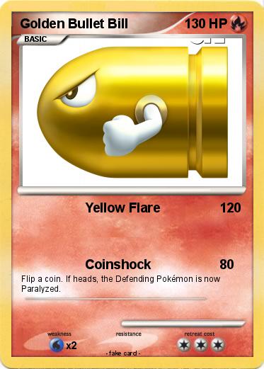 Pokemon Golden Bullet Bill