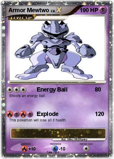 Pokemon Armor Mewtwo