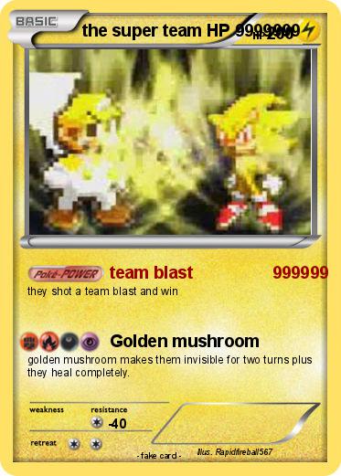 Pokemon the super team HP 9999999