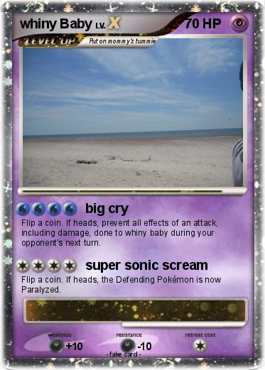 Pokemon whiny Baby