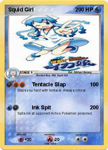 Pokemon Squid Girl
