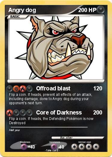 Pokemon Angry dog                                                                        66                                                         h