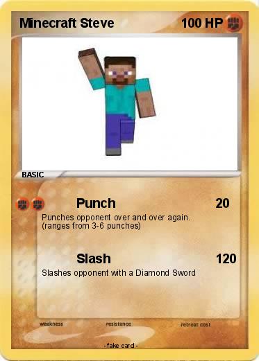 Pokemon Minecraft Steve