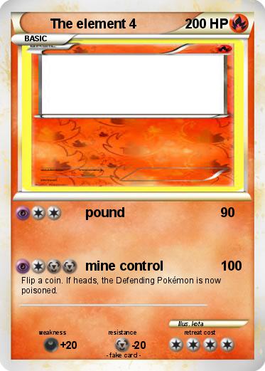 Pokemon The element 4