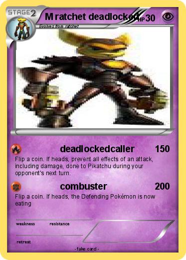 Pokemon M ratchet deadlocked
