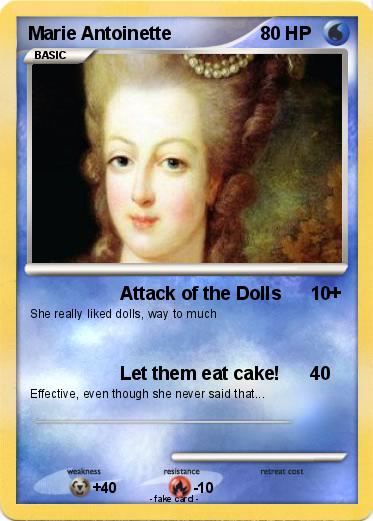Pokemon Marie Antoinette